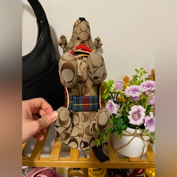 Vintage Coach Stuffed Signature Dog By Russ, Rare, Excellent Condition ๐ - Picture 5 of 11